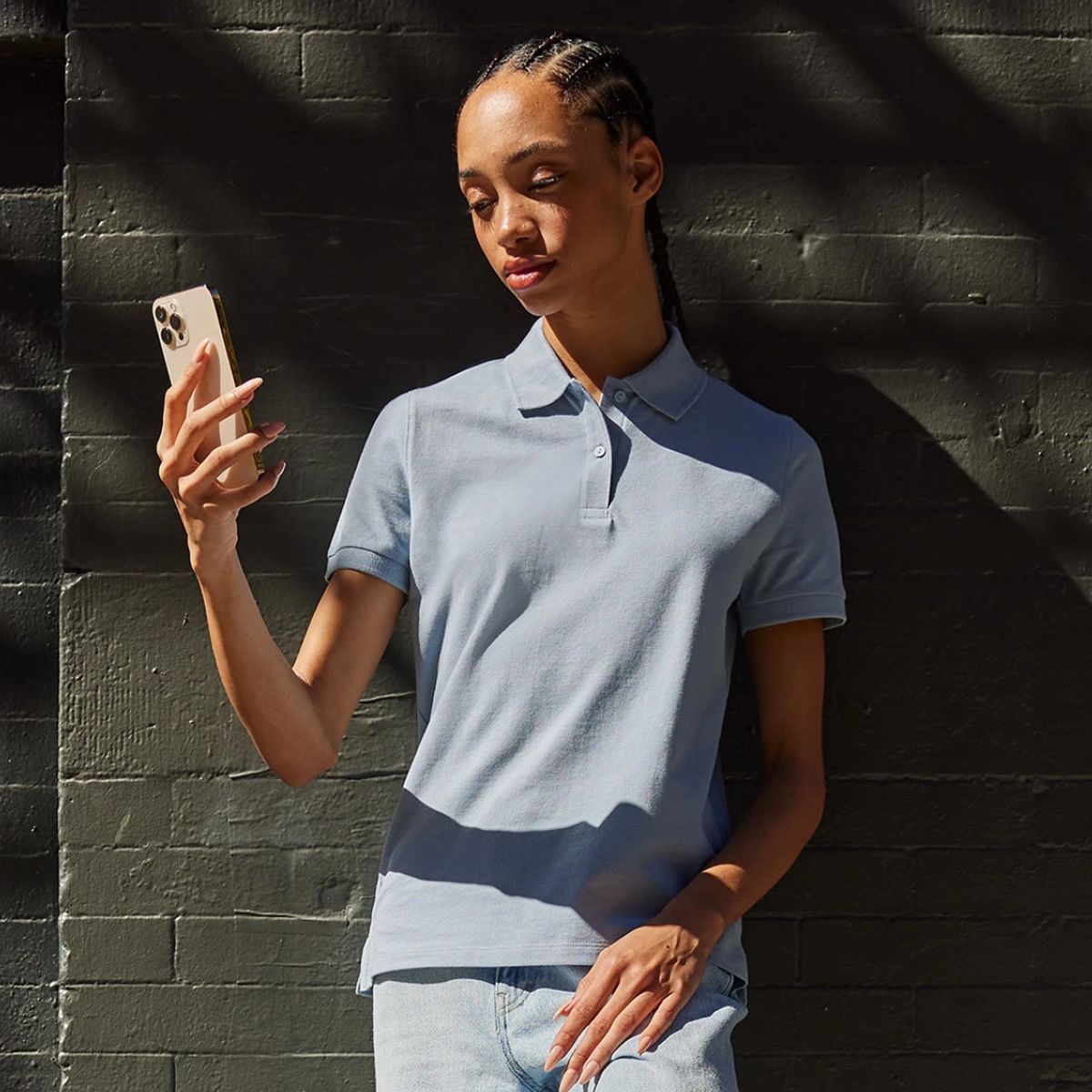 B&C My Polo 210 Damen schweres Poloshirt bedrucken | B&C