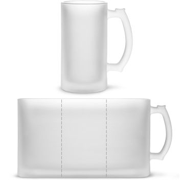 PrintEQ Glas-Bierkrug