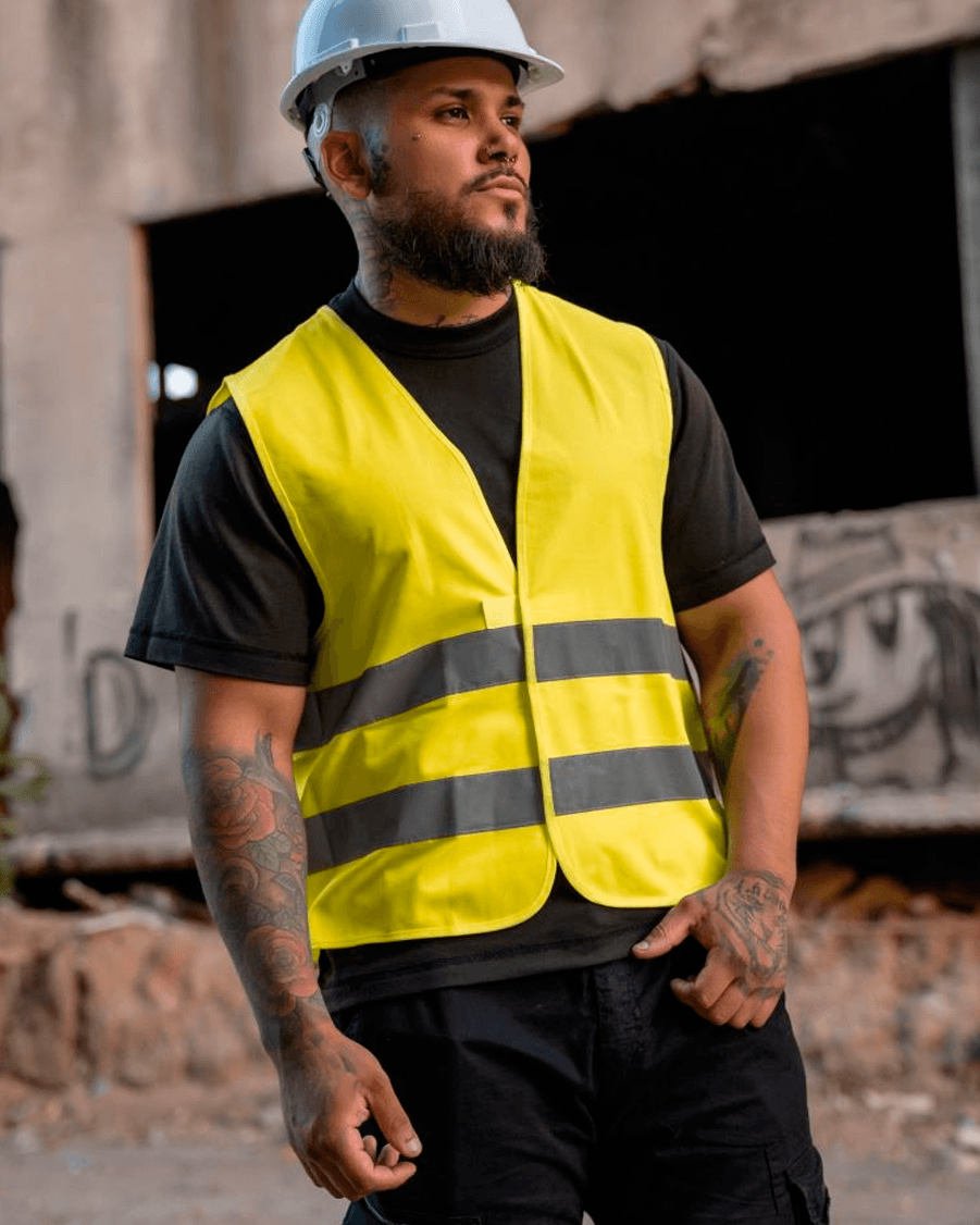 Korntex Unisex Sicherheitsweste mit Reflektorstreifen personalisieren