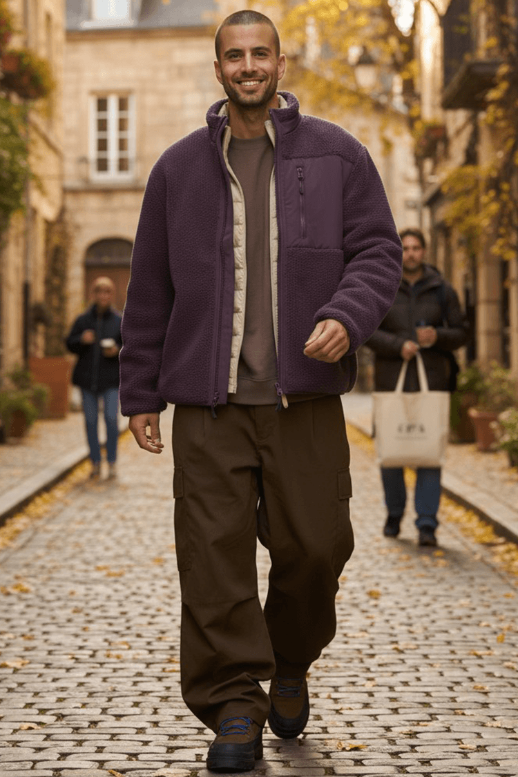 Stanley Stella Brooker Sherpa Fleecejacke bedrucken | Stanley/Stella