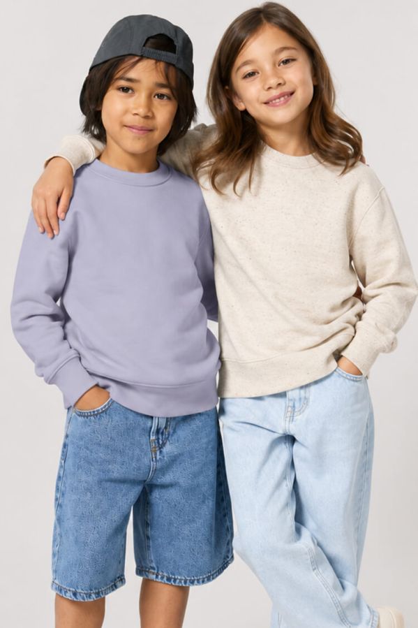 Stanley & Stella Mini Changer 2.0 Premium Kids Sweatshirt bedrucken und personalisieren | Stanley/Stella