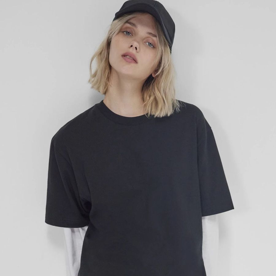 B&C #E220 Oversized T-Shirt bedrucken | B&C