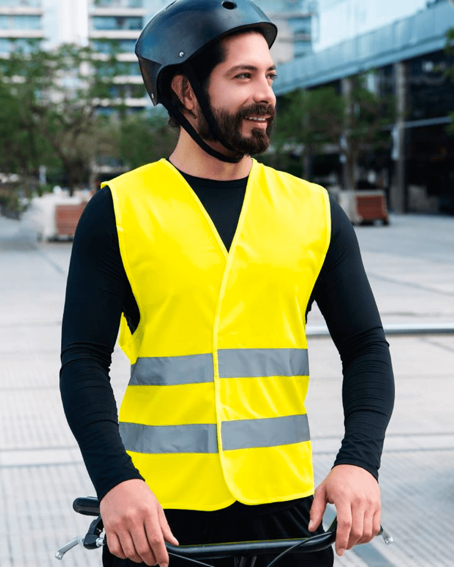 Korntex Unisex Sicherheitsweste mit Reflektorstreifen personalisieren