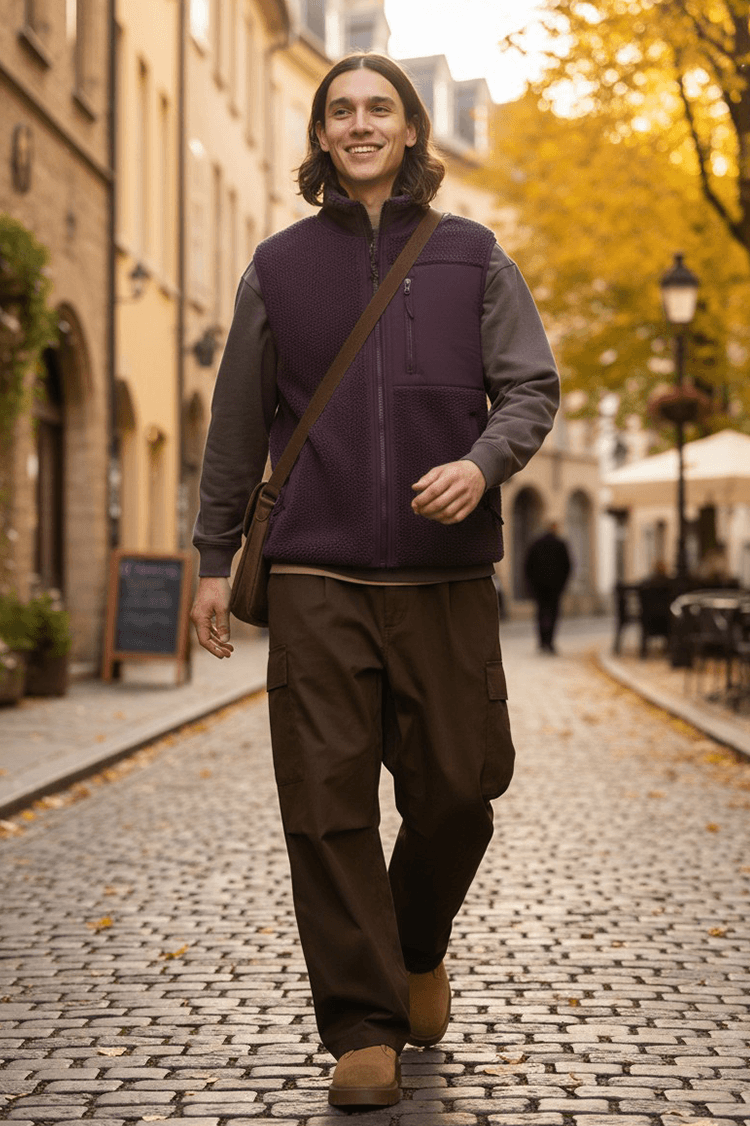 Stanley Stella Liner Sherpa Weste bedrucken | Stanley/Stella