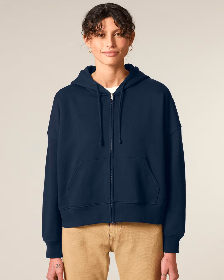Stanley/Stella Stella Ida Damen Zip Hoodie aus Bio-Baumwolle personalisieren