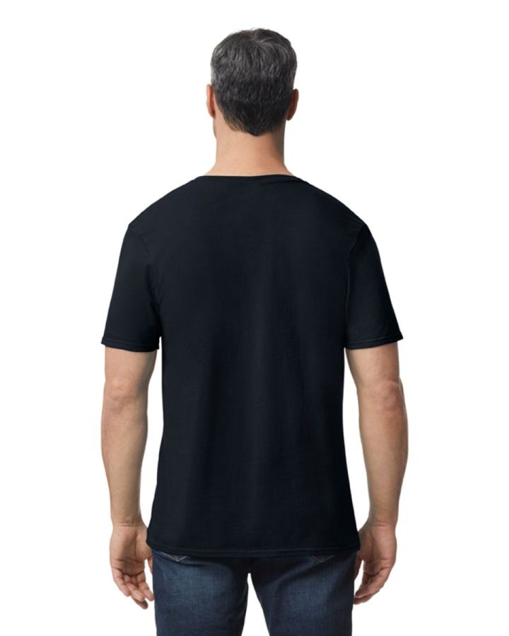 Softstyle V-Neck Herren T-Shirt bedrucken | Gildan