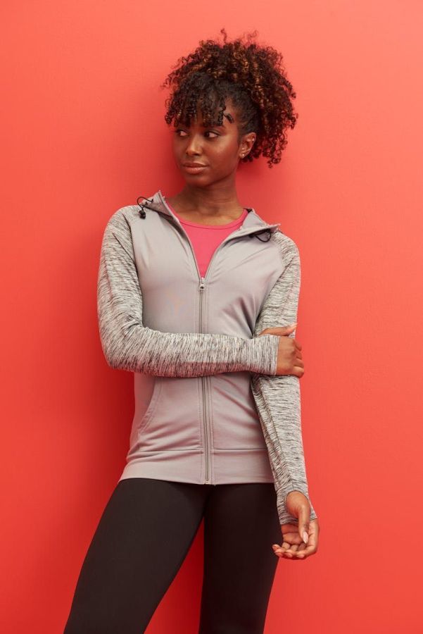 Just Cool Contrast Zoodie bedrucken für Damen | Just Cool