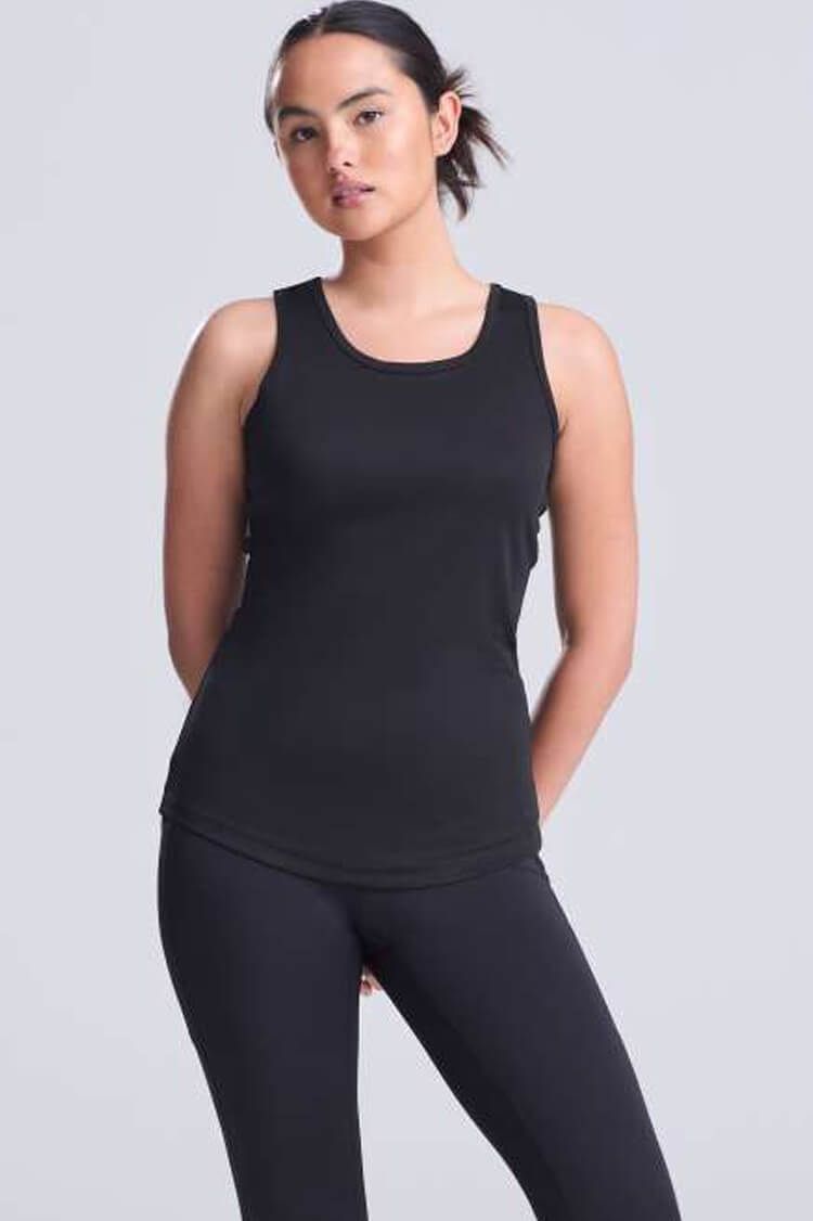 Just Cool Sport Tank Top Damen bedrucken und personalisieren | Just Cool