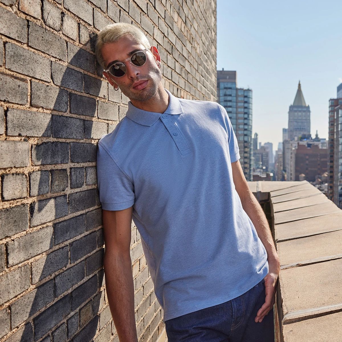 B&C My Polo 210 Herren schweres Poloshirt bedrucken | B&C