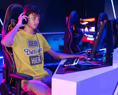 Geschenk für einen Gamer-Bruder - T-Shirt & Mauspad
