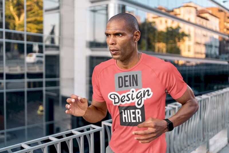 Herren Laufshirt bedrucken