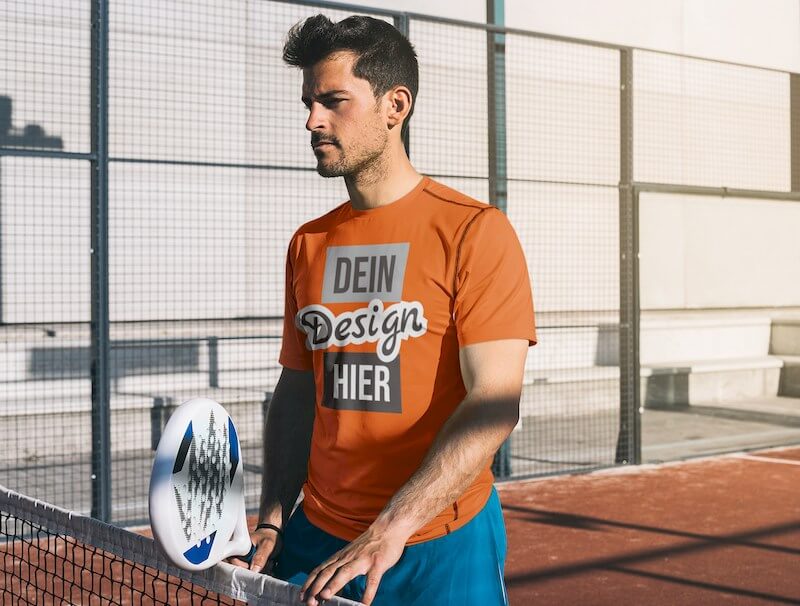 Sport T-Shirt für Herren bedrucken