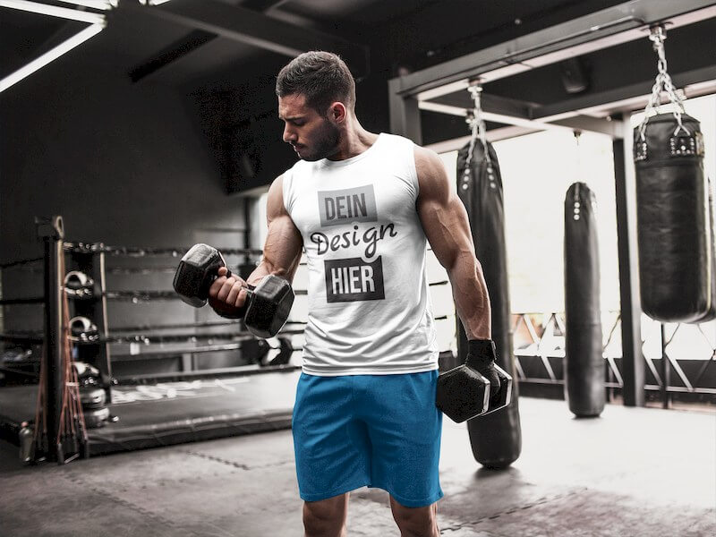 Herren Sport Tanktop bedrucken