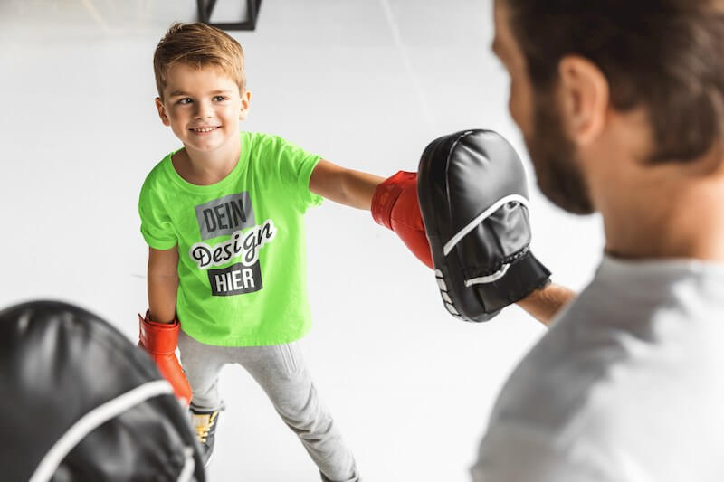 Kinder Sport T-Shirt bedrucken