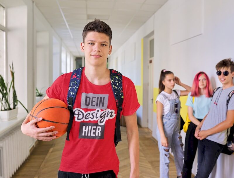 Schultrikots mit Namen bedrucken