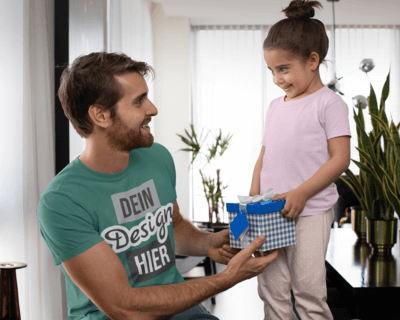 T-Shirt bedrucken als Geschenk für Papa