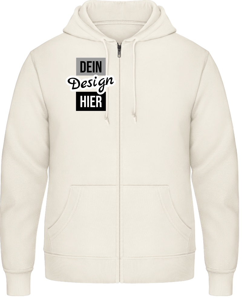 B&C Inspire Zipped Hood personalisieren