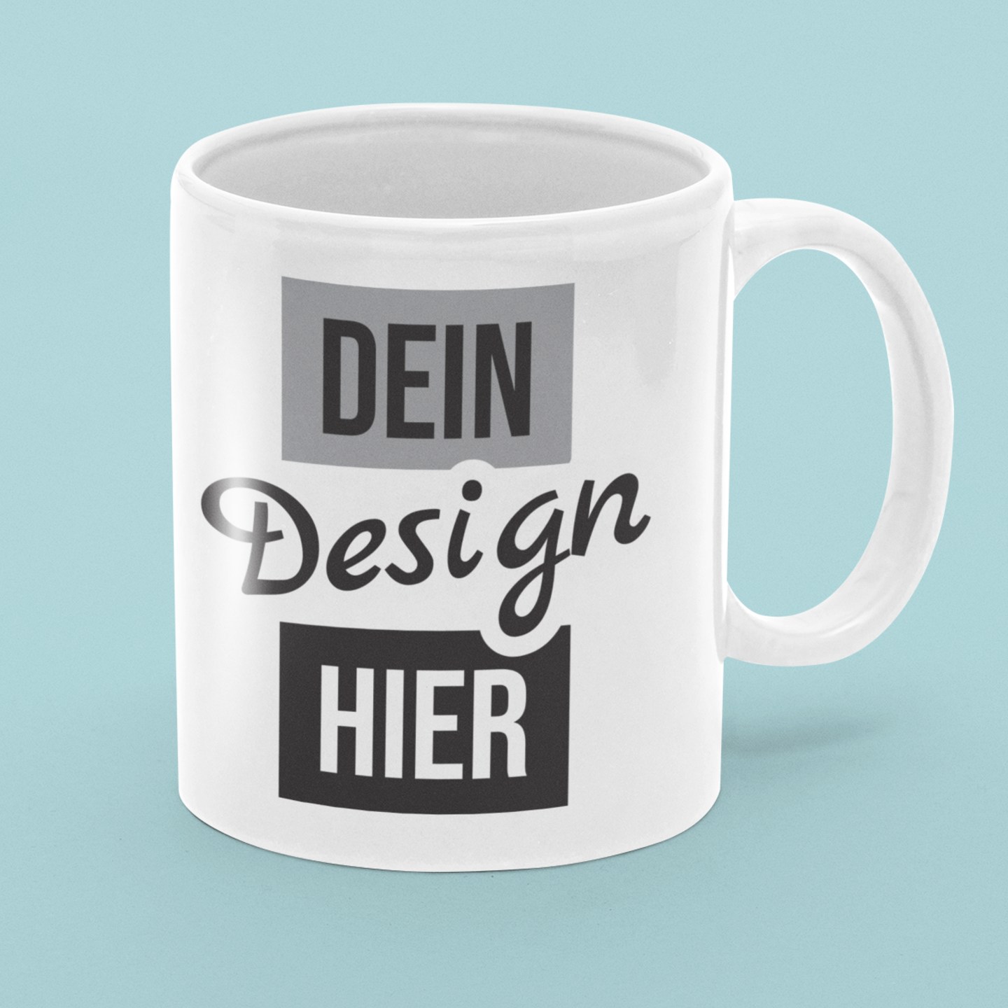 Sublistar Weiße Tasse personalisieren