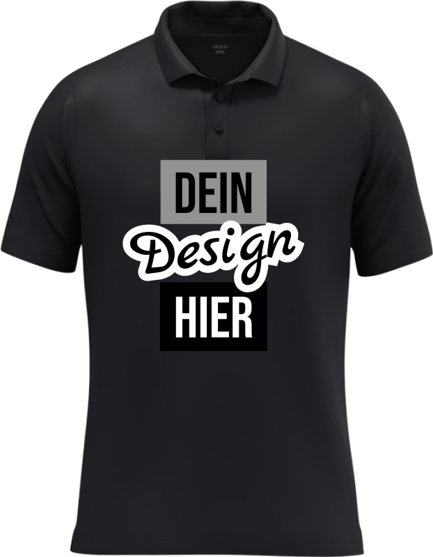JAKO Herren Poloshirt - Funktions-Polo für Sport & Freizeit personalisieren