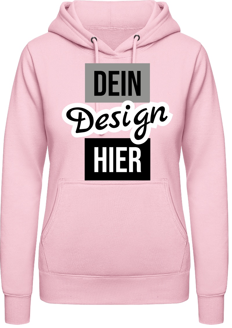 Damen Hoodies & Pullover selbst gestalten und bedrucken