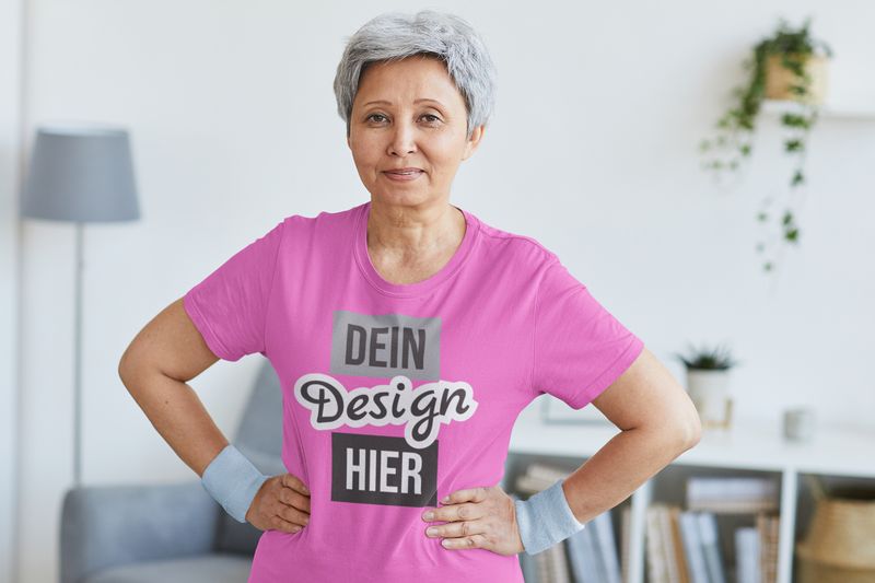 Bedrucktes T-Shirt für Oma
